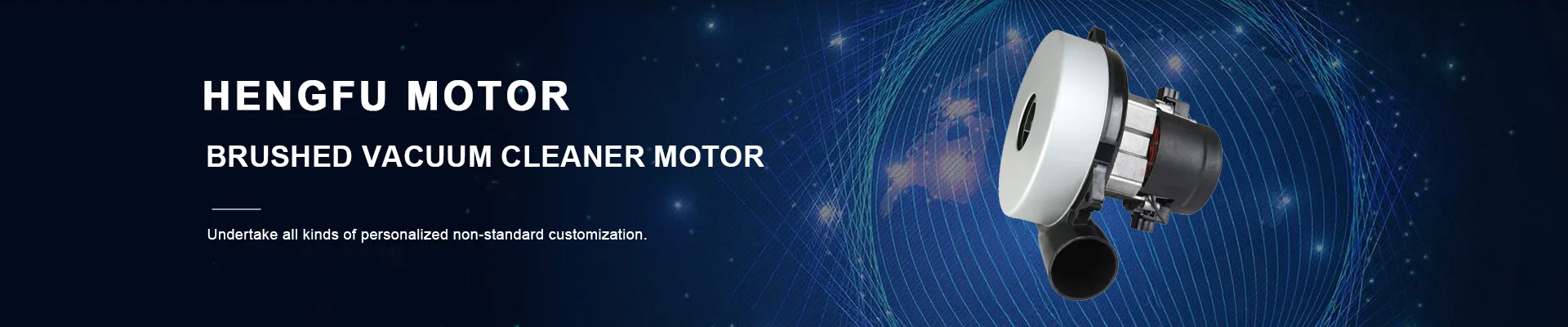 Motore aspirapolvere spazzolato
